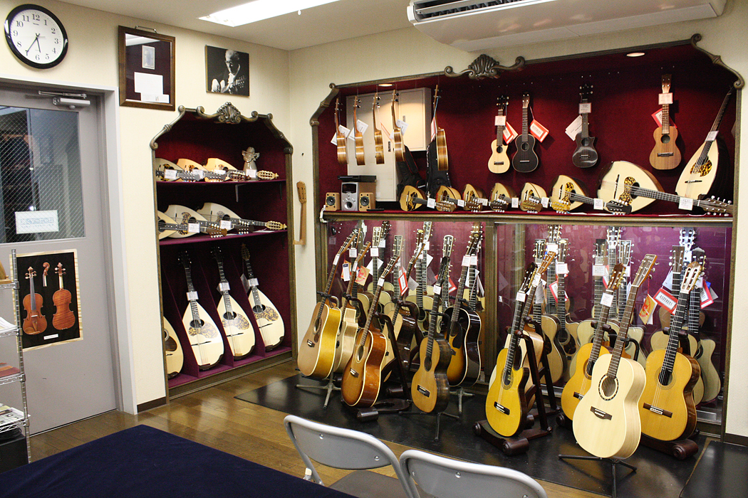 店舗のご案内 | ギター・バイオリン・チェロ・マンドリン・ウクレレの