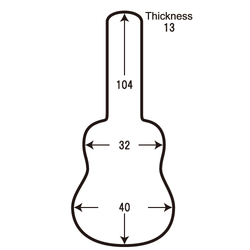 スーパーライトケース・アコースティックギター用
