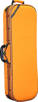 Super Light Violin Oblong Case Orange
